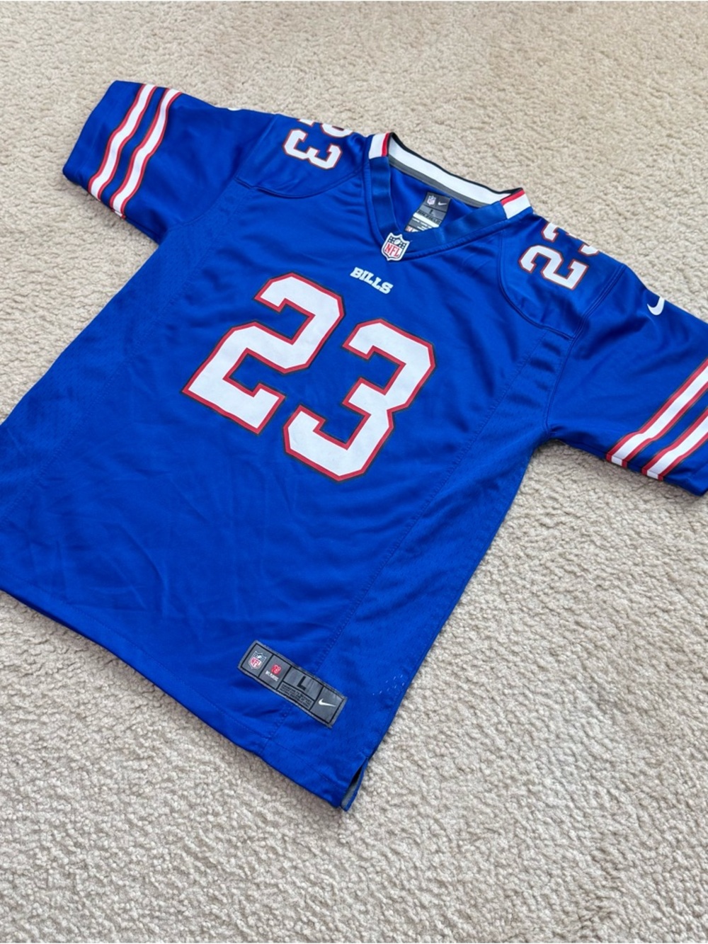 Nike Royal Blue Buffalo Bills #23 Willams Youth Football Jersey